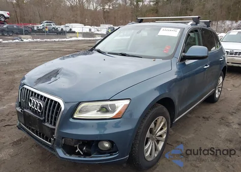 2016 Audi Q5 2.0T Premium из США, поврежденный, VIN WA1L2AFP2GA057221